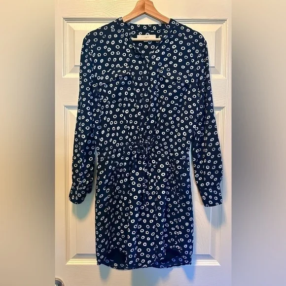 Loft shirt dress with abstract polka dot print - Picture 3 of 11